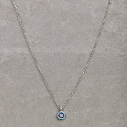Evil Eye Silver Necklace