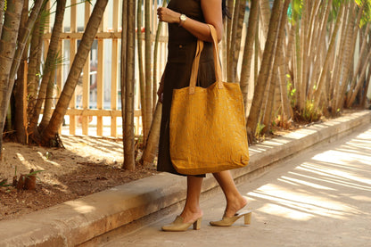 Kantha Cotton Tote