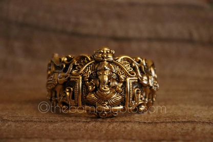 PRE ORDER - Ganesha Temple Kada Bracelet