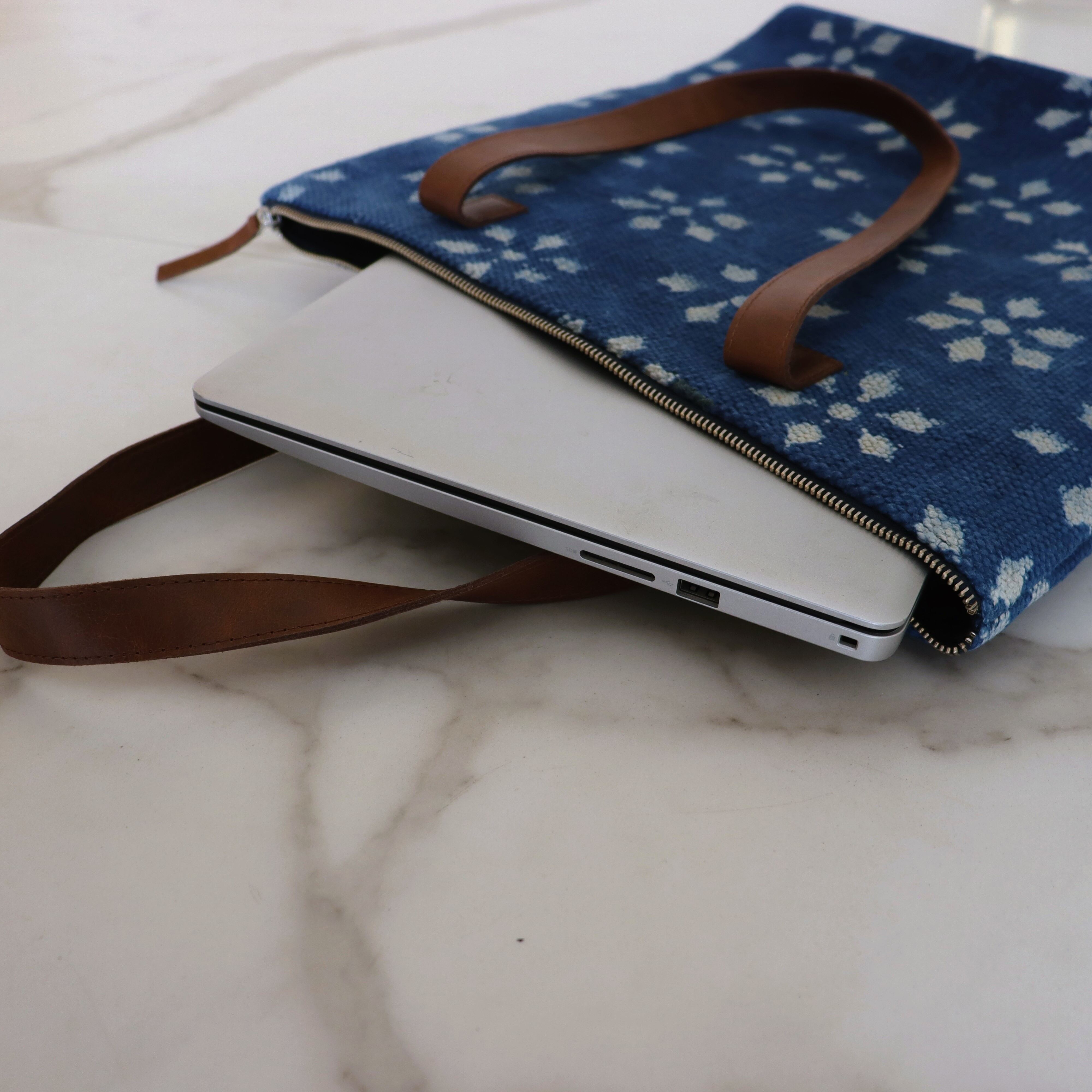 Indigo Laptop Office Tote