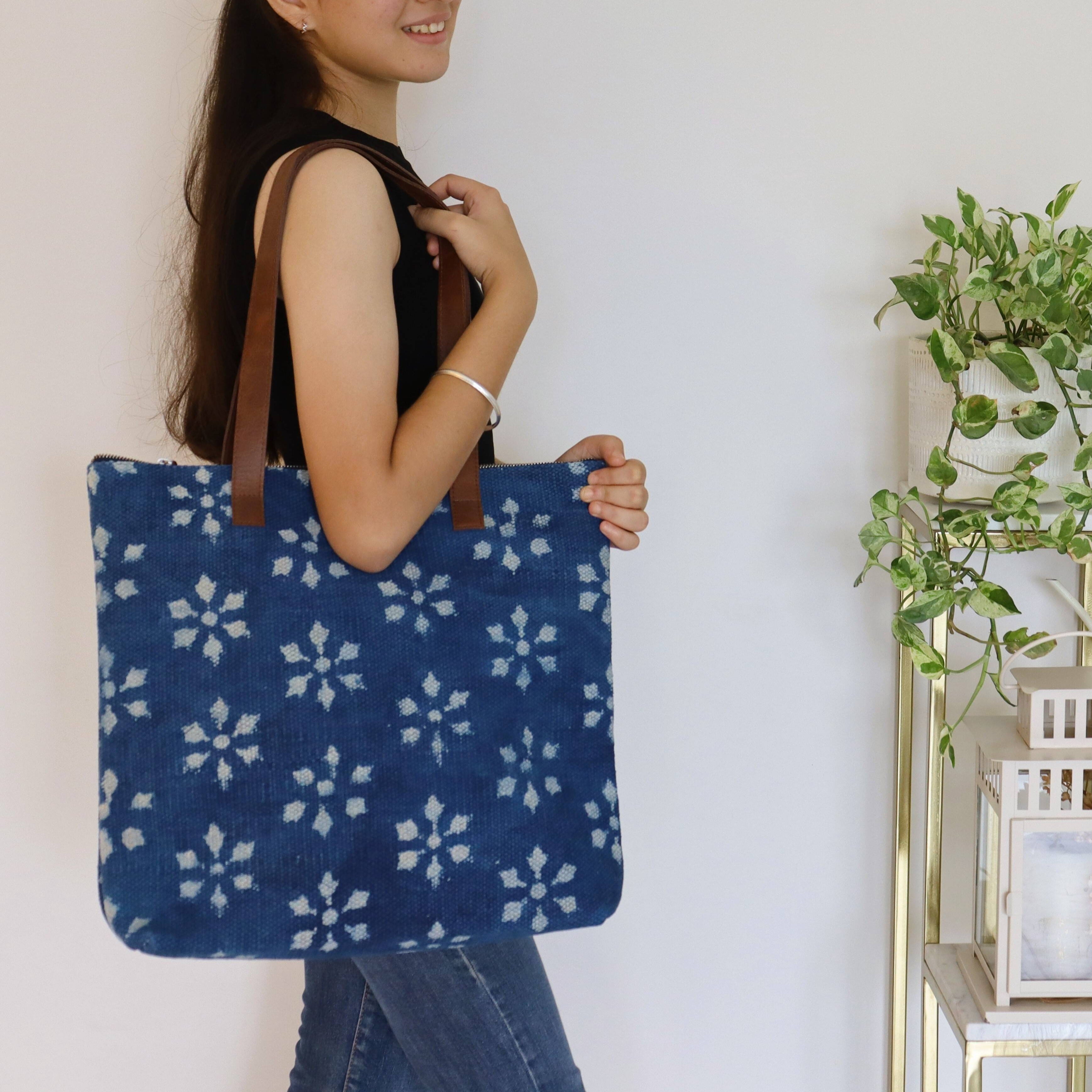 Indigo Laptop Office Tote