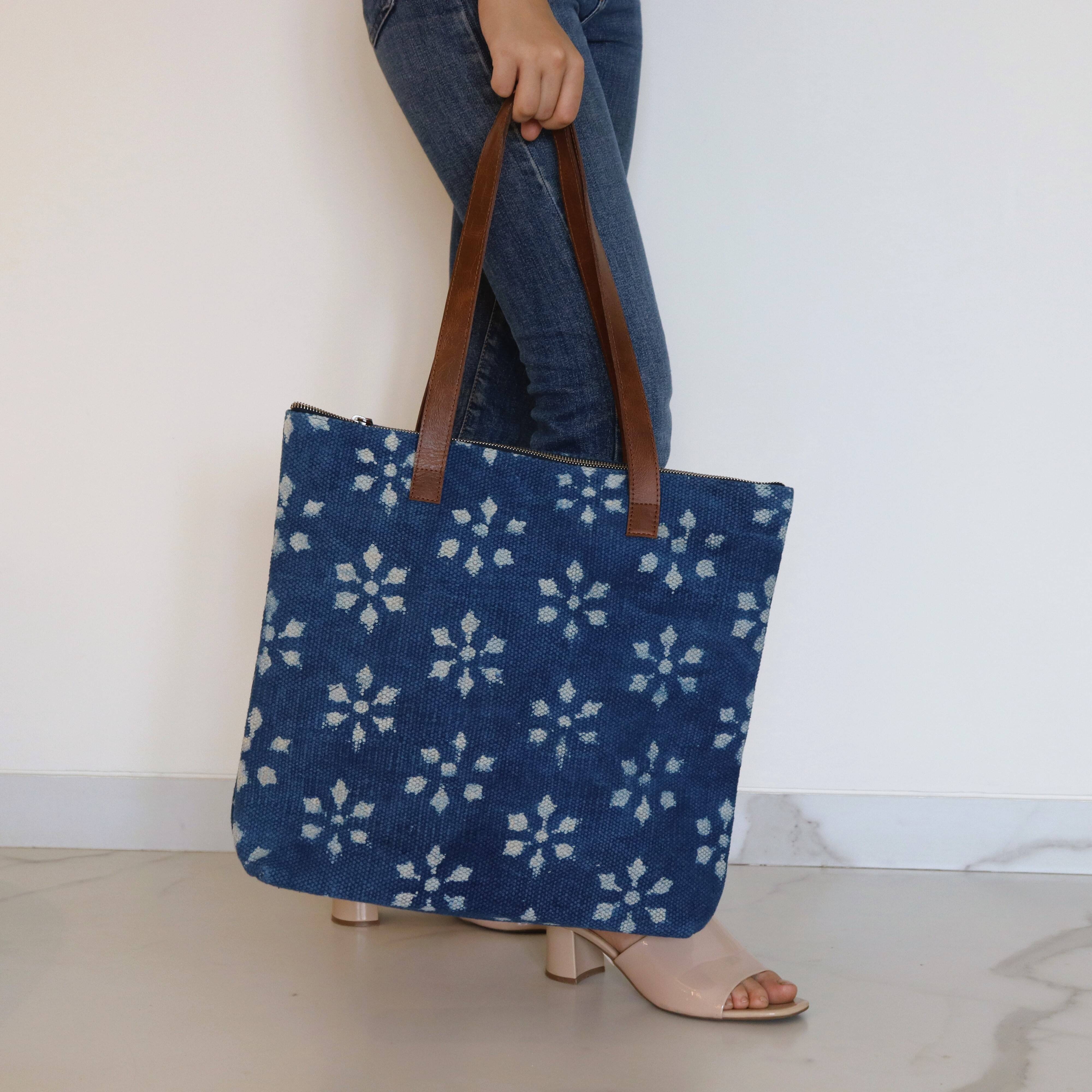 Indigo Laptop Office Tote