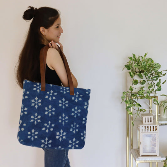 Indigo Laptop Office Tote