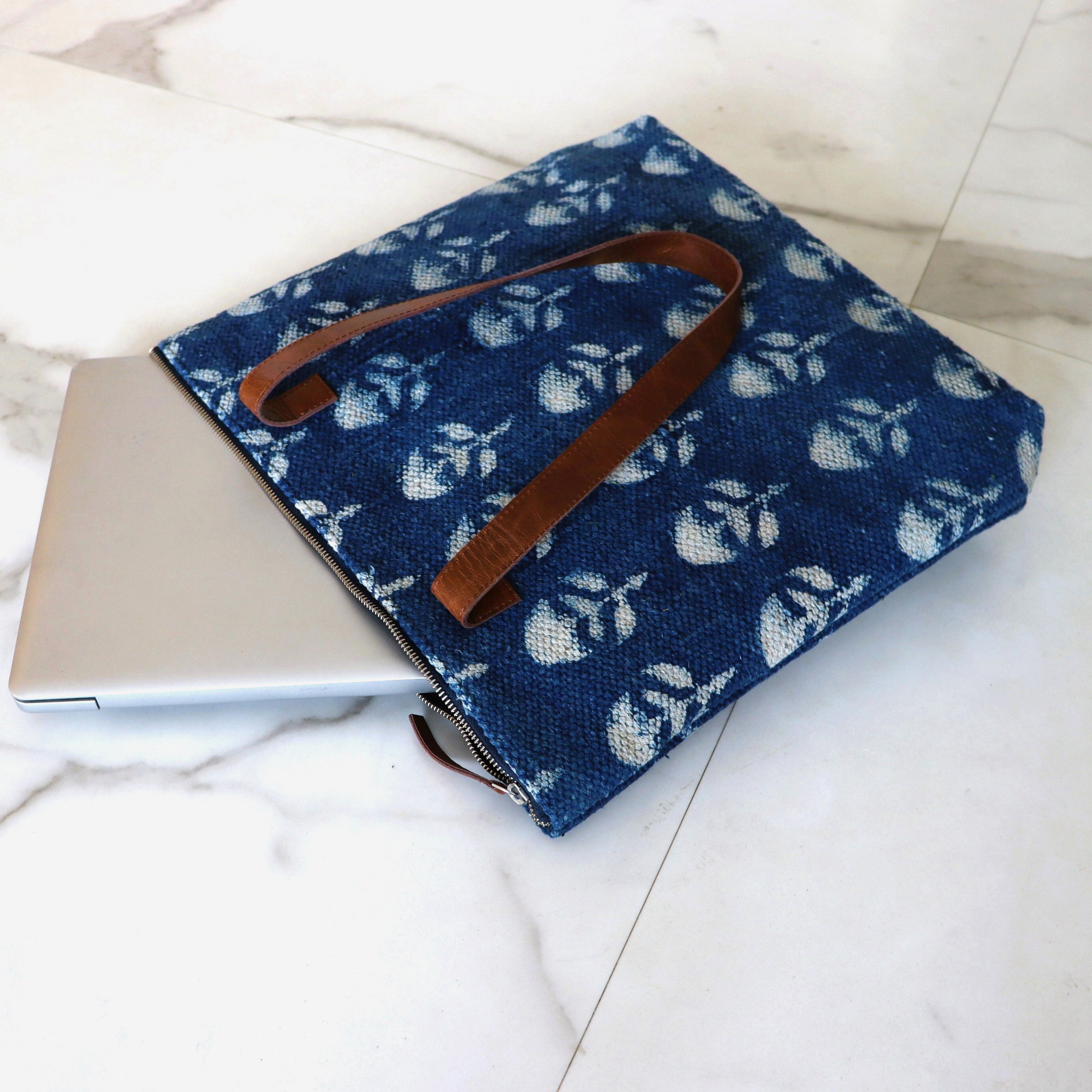 Indigo Laptop Office Tote